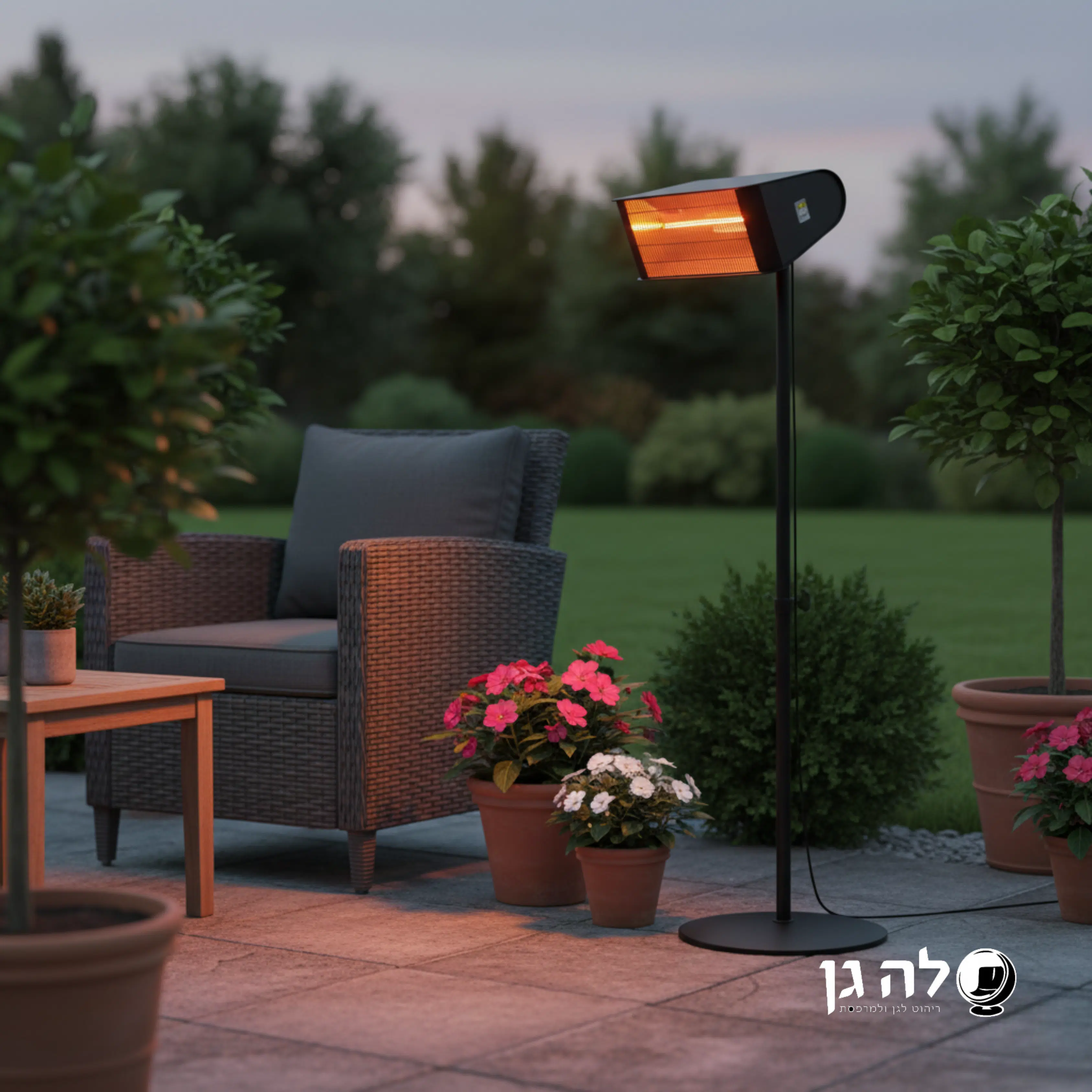 תנור חימום אינפרא BOSTON premium 2500W